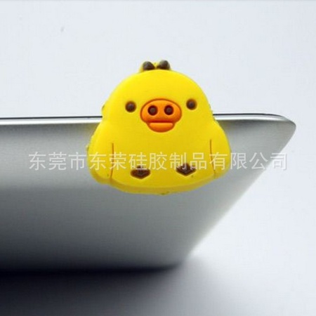 2D Animal Earphone dust plug 公