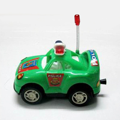 供应SM111769拉线迷你糖果卡通警车、交通类玩具、塑料玩具车