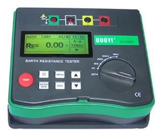 多一DY4300A 数字式接地电阻测试仪 测量土壤接地率地电阻测试仪