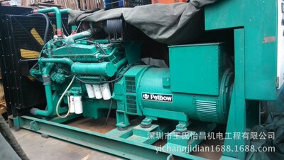 浙江二手康明斯柴油发电机550kw出售/进口发电机VTA28-G5回收