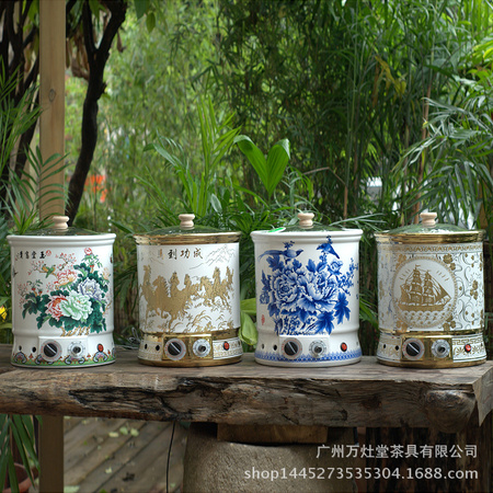 陶瓷热风焙茶机