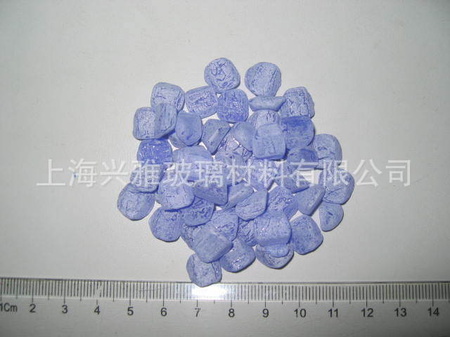 抗菌蓝玻璃（角）涉水前