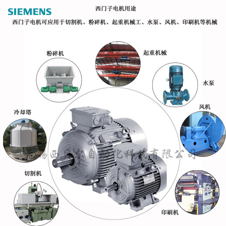 西门子电机机械用途1