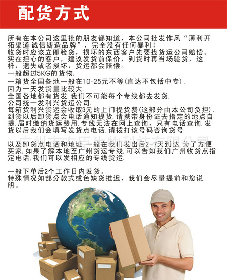 配货方式