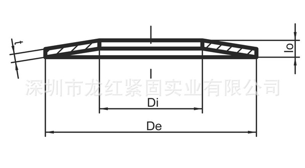 1.DIN2093碟形弹簧垫圈 碳钢碟形垫圈 镀锌碟形垫圈