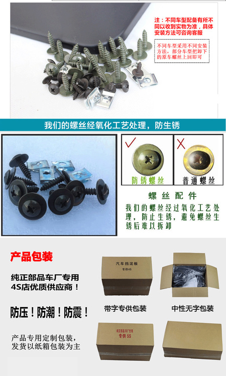 包装配件说明