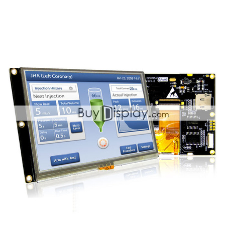 5,5.0 QVGA 800x480 TFT LCD Mod