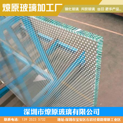 深圳厂家普通原片钢化夹胶玻璃 加工定制6 6夹胶玻璃厂家直销