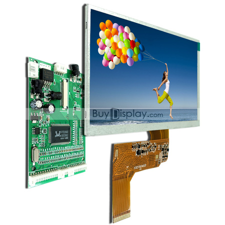 7 TFT LCD Display Module in 80