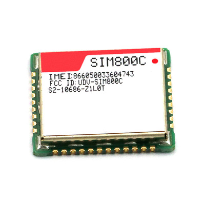 SIM800C 四頻GSM/GPRS模塊 無線收發芯片 GPRS定位 IC 芯片