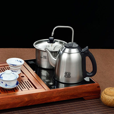 吉谷电热水壶TC0102智能变频烧水壶不锈钢304食品级恒温泡茶壶茶