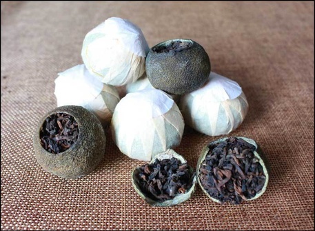 新会小青柑,普洱茶,云南茶叶