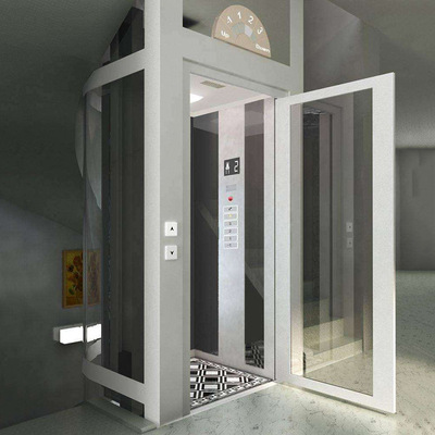 厂家直销小型家用电梯二层别墅电梯复式楼房电梯固定液压式升降机