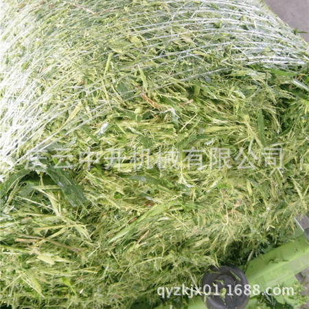 青贮圆捆包膜机组