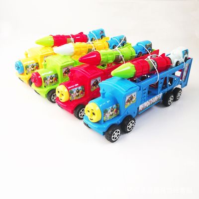 导弹车 儿童玩具惯性车模型 地摊工程车批发热卖