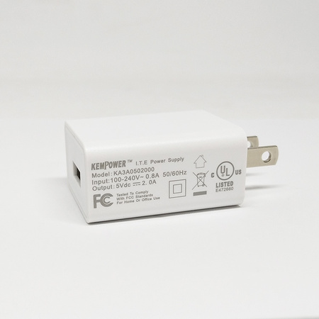 5v2a电源适配器ul美规 数码产品充电器usb充电头小夜灯开关电源