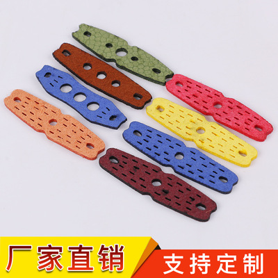 超细纤维消音扁皮传统皮兜 超纤皮兜灰色2.0双面毛皮兜厂家批发