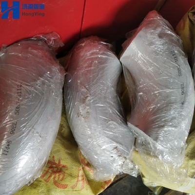 厂家直售 铝焊接弯头DN200  5083铝合金弯头 鸿盈铝管件法兰厂