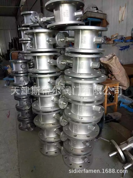 不锈钢法兰蝶阀11