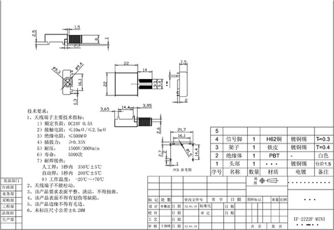 IF-2222F-MINI 锌合金 连体 2