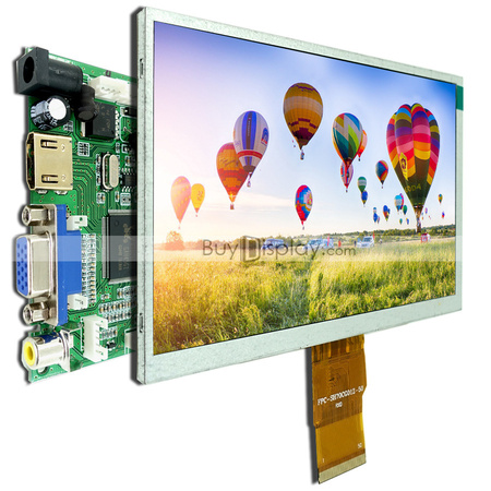 7 inch 1024x600 TFT LCD Touch
