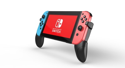 任天堂switch多功能主机支架手把  可折叠拉伸手把带卡盒功能