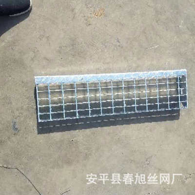 厂家直销镀锌钢格栅板 水沟盖板插接钢格板各种异形格栅