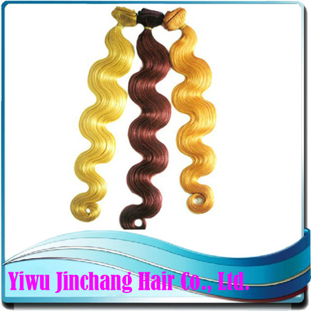 Human hair weft-14