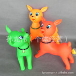 【批发】搪胶卡通动物玩具