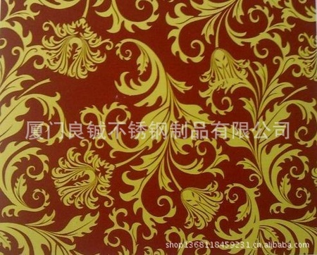 彩色不锈钢，压花不锈钢，不锈钢制品