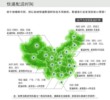 快递配送时间