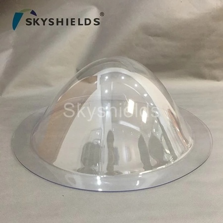 PC透明采光罩 半球形透明采光罩 透明防护罩吸塑成型