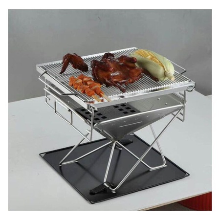 【新品上市】厂家直销户外折叠烧烤炉 手提式烧烤架 便携烤肉炉