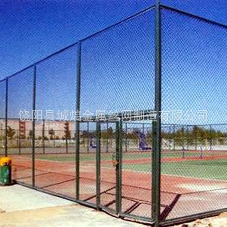 专业生产体育场足球鞋用防撞护栏 高尔夫球场隔离勾花网