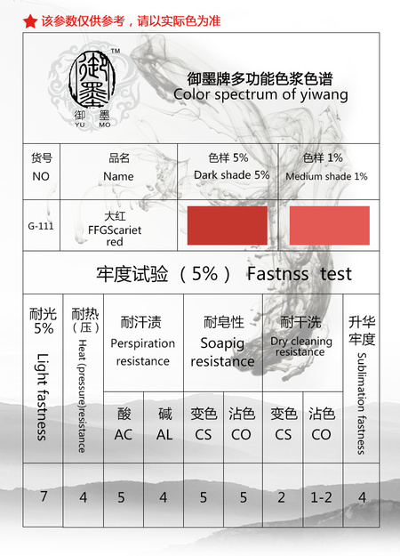 环保色浆