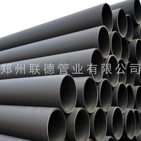 郑州HDPE缠绕管厂家直供 耐温 防腐蚀 塑钢缠绕管排水管