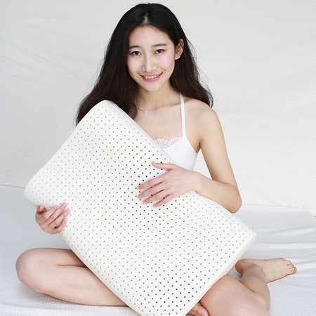 枕梦塔拉蕾泰国进口乳胶枕保健波浪枕头枕芯特拉蕾工艺曲线枕