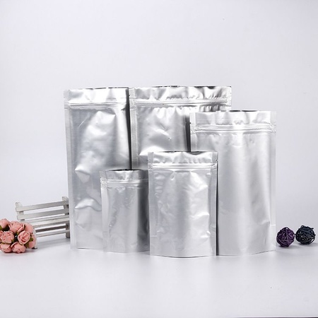 铝箔袋 自封自立袋 食品枸杞包装密封袋  拉链袋现货批发规格齐全