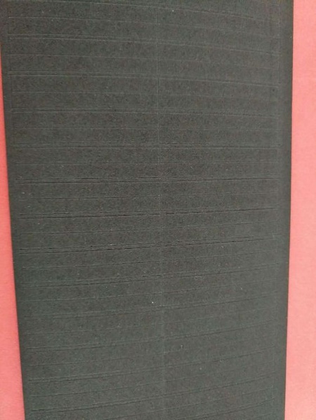 厂家定制黑色橡胶垫 网格方形橡胶脚垫 橡胶圈 单面背胶橡胶脚垫