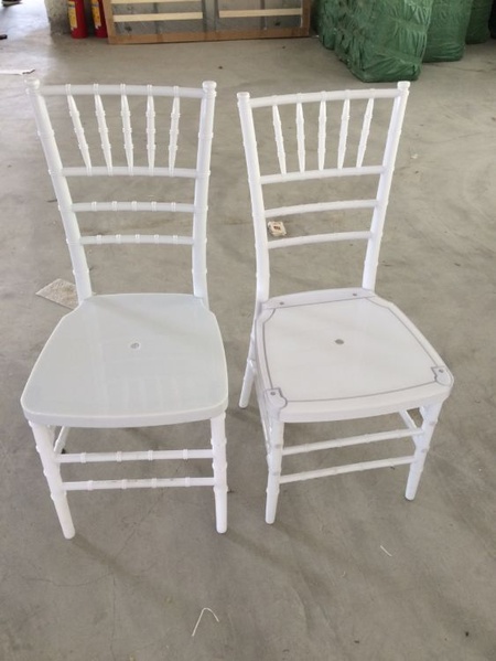 外贸家具，优质出口白色亚克力竹节椅树脂tiffany婚宴椅PC竹节椅