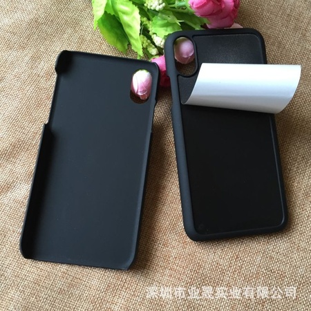 IPHONE8PC喷油贴皮手机壳