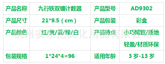 9302表格