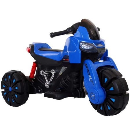 雪狐儿童充电电动摩托车宝宝电动三轮车小孩电瓶车玩具车男孩女孩