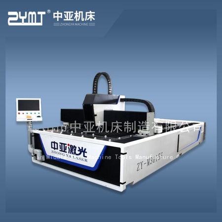 ZYMT-3015激光切割机 双驱光纤激光切割机小型金属激光切割机