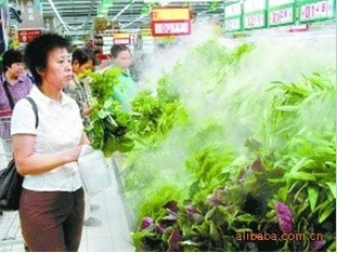 供应超市蔬菜保鲜加湿器 水果保鲜加湿器 喷雾加湿器喷雾系统
