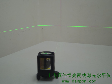 厂家直销 上海嘉倍绿光两线激光标线仪