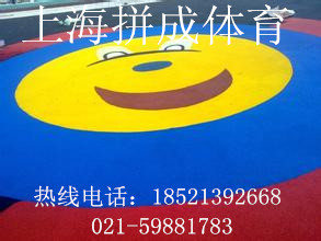 儿童塑胶地垫施工