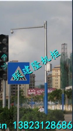 供应东莞交通道路八角监控立杆