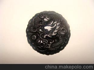 大量供应 批发 天然翡翠挂件——墨玉