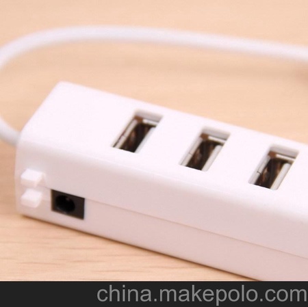 厂家直供 现货批发USB*3 1转4 iPhone4S多口 接线器d018